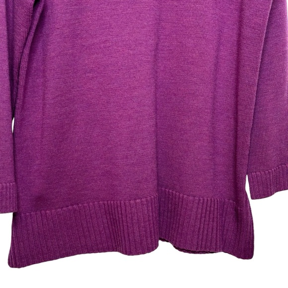 Eileen Fisher 100% Merino Wool Pullover Sweater Crew Neck Long Sleeve Small - Picture 5 of 11